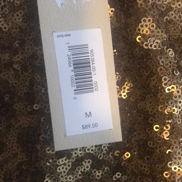 Banana Republic bronze sequin top. Size Medium. New with tags. - Picture 5 of 7